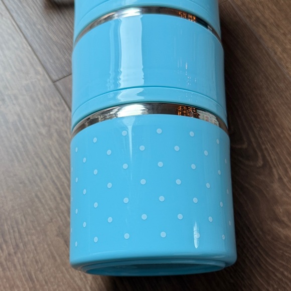 🩵 New - Insulated Food Containers with Felt Carrier - Picture 7 of 11